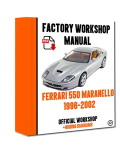 TALLER OFICIAL Manual Servicio Reparación Ferrari 550 1996 - 2002 - Imagen 1 de 1