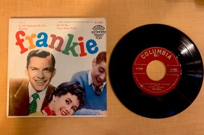 FRANK SINATRA "Frankie Vol.2" EP * COLUMBIA B-1985 * '55 1stPressing! LOVELY! Foto 1 de 4