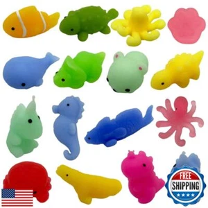 Generic Cute Animal Stress Relief Toys, 16-Pack Multi-Color Squishy Fidget To - Picture 1 of 4