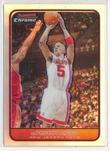 2006-2007 Bowman Draft Picks & Stars Chrome Refractor /249 Jason Kidd #60 HOF