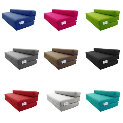 MyLayabout Double Kids Z Bed/Fold Out Spare Guest Bed Sofa/Chair/Futon/Mattress