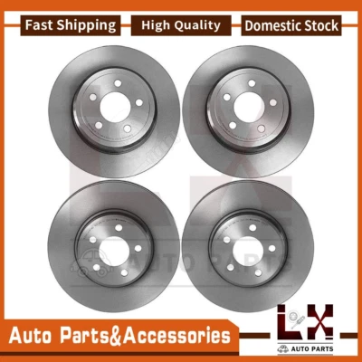 前后布雷博涂层OE制动转子套装适用于2005 - 2017年克莱斯勒300 — 第 1/4 张图片