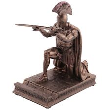 Knight Pen Holder with Helmet Statue Pen Holder Armor  Knight with Magnetic2413