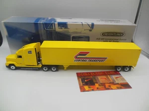 Scarce First Gear 50-0192 Freightliner FLD 120 Conventional Tractor, 48' Trailer - Picture 1 of 13