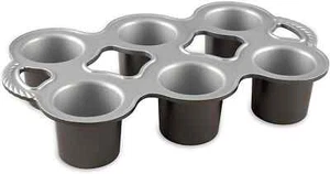 Versatile 6-Cup Popover Pan - Ideal for Holiday Baking & Special Occasions - Picture 1 of 3