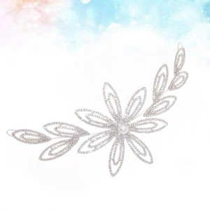 Hair Barrette Clips Crystal Hair Barrette Bridal Hair Clips Bobby Pin Crystals - Picture 1 of 12