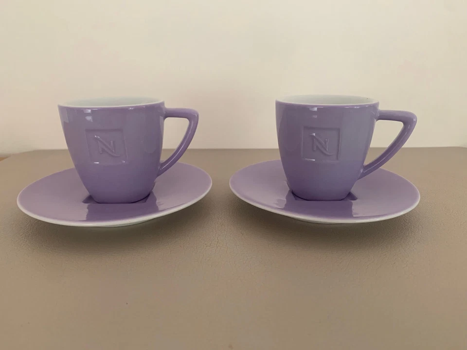 NESPRESSO  Espressotassen  lila - blau zur Auswahl - Bild 1 von 1