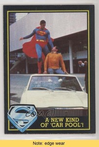 1983 Topps Superman III A New Kind Of 'car Pool'! #6 READ 0a2