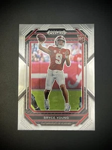 Bryce Young 2023 Panini Prizm Draft Picks Silver Base RC Rookie Carolina - Picture 1 of 2