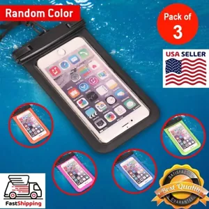 3 pcs/lot Universal Waterproof Case Dry Bag Pouch with Armband (random color) - Picture 1 of 11