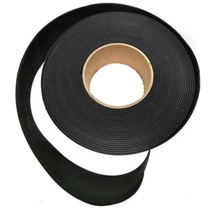 EPDM - Schaum. Schwarz 50 mm x 2 mm. Länge: 10 m auf Rolle.Dichtungsband - Bild 1 von 8