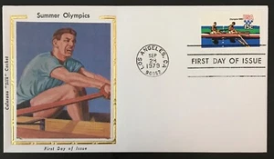 Olympische Sommerspiele 1980 USA - Rudern - auf Colorano FDC (A22) - Bild 1 von 1