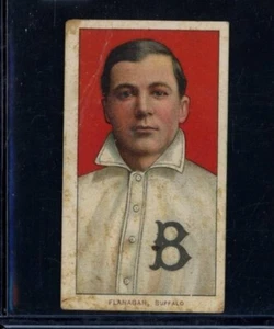1909-11 T206 Polar Bear Steamer Flanagan Creasing PR-FR LOOK! - Picture 1 of 2