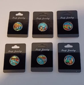 18 mm dijes con botón a presión - colección privada 4a - Imagen 1 de 7