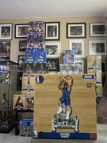 Dirk Nowitzki Dallas Mavericks 75th Anniversary Bobblehead Cover