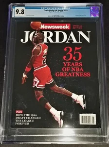 POP 1 ~ CGC 9.8 Rare Michael Jordan Newsweek Newsstand Special ~ The Only 1 - Bild 1 von 3