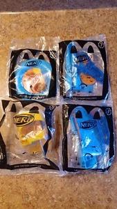 Four McDonald's Happy Meal Toy for Nerf New Sealed! Number 5 6 And Two 7 - Bild 1 von 5