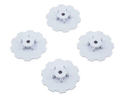 JConcepts Hazard Wheel Dish (White) (4) (SC5M) [JCO3344WD] - Image 1 of 2