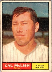 1961 Topps Cal Mclish #157 Chicago White Sox Baseball Card VG-EX - Picture 1 of 2