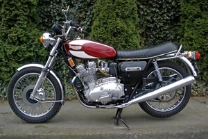 1975 Triumph T160 Trident lft Motorcycle | 13x19 inch POSTER | vintage classic - Picture 1 of 2