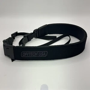 Op/Tech USA Fashion Strap 3/8" NEOPRENE Black Camera Optech Weight Reduction - Picture 1 of 4