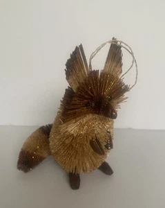 MS Colección Buri Adorno de Navidad 4” Bosque Zorro Regalo Árbol Decoración Vacaciones - Imagen 1 de 4