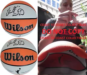 Elena Delle Donne Washington Mystics Chicago Sky signed WNBA basketball proof - Picture 1 of 3