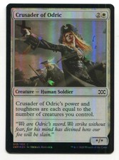 Magic The Gathering MTG Double Masters Foil Card #13 Crusader of Odric