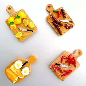 4PCS Food Refrigerator Magnets for Kitchen Home Decor, Funny Decorative Fridg... - Picture 1 of 8