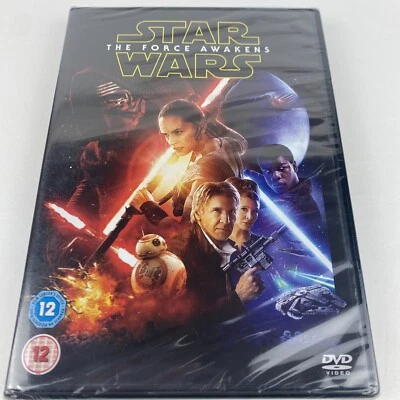 Star Wars: The Force Awakens DVD Region 2 - New - Sealed - Free Shipping - Image 1 of 3