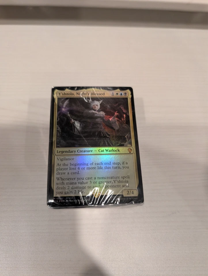 MTG Final Fantasy Commander Deck Y'SHTOLA Scions & Spellcraft Missing CB - Image 1 of 1
