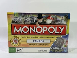 Monopoly Banking Canada Sonder Edition Französische Version Brettspiel RAR Neu F - Bild 1 von 2