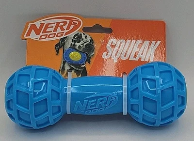 Nerf Perro Chirrido Mancuerna Juguete Verano Diversión Entretenimiento Todos los tamaños Perros. Foto 1 de 4