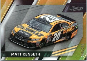 2017 Panini Absolute Matt Kenseth Car 205/299 Silver Foil #92 L👀k! - Picture 1 of 2