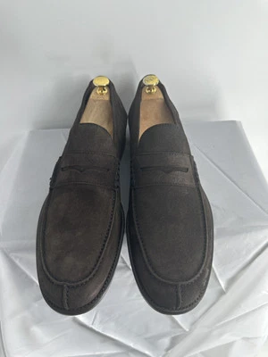 Zegna brown suede loafers - Image 1 of 4
