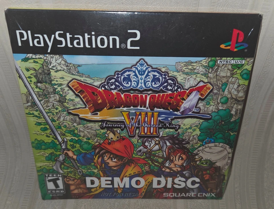Dragon Quest VIII Sony PlayStation 2 PS2 NEW & SEALED DEMO Disc - Image 1 of 4