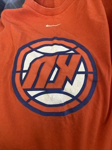 Vintage New York Knicks Nike Center Swoosh Heavy Duty Shirt XXL - Bild 1 von 5