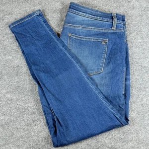 Pantalones de mezclilla para mujer Lularoe talla 36 cintura 38" cómodos azules elásticos adelgazantes - Imagen 1 de 8