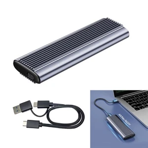 Support de disque solide M.2 PCIE USB 3.1 boîtier en aluminium sans outil deux protocoles - Photo 1/10