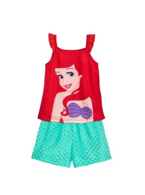NEW Disney Store The Little Mermaid Ariel Shorts Pajama Set Sz 9/10 - Image 1 of 4