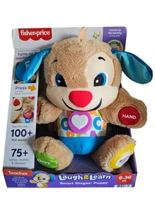 Fisher-Price FDF21 Ríe y Aprende Etapas Inteligentes Juguete Cachorro - Imagen 1 de 2