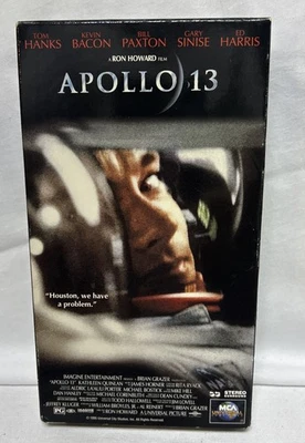 Apollo 13 (VHS,1995)  Tom Hanks Kevin Bacon Bill Paxton Ed Harris - Image 1 of 4