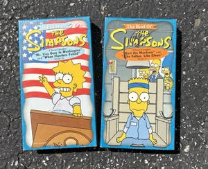 The Simpsons VHS Lot (Best of Vol 10 & 11) - Picture 1 of 4