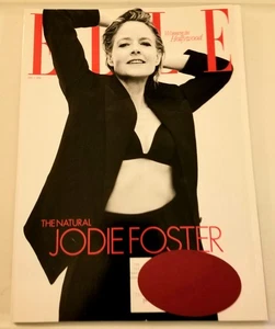 Elle Magazine. December, January 2024. The Natural Jodie Foster. Women In Holly. - Foto 1 di 6