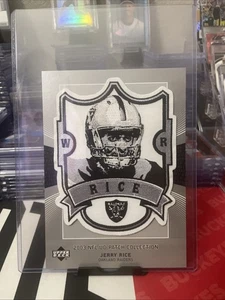 2003 Upper Deck UD Collection Souvenir Jerry Rice #JR Jumbo Patch HOF Rare !!!! - Picture 1 of 2