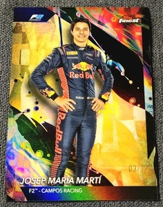 2024 Topps Finest Formula 1 Gold /25 Josep Maria Marti F1 Refractor SP F2 #142 - Bild 1 von 2