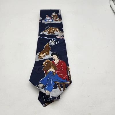 Elvis Presley Collections Hound Dog Neck Tie Italian Silk 100% Superba Vintage - Image 1 of 4