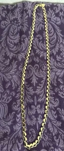 Marc Jacobs Gold Hearts Link Necklace - Picture 1 of 6