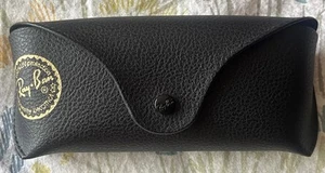 Ray-Ban black soft snap close sunglasses case (empty). - Picture 1 of 7