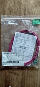 2m LWL Multimode Duplex Jumper Kabel LC-LC 50/125µ OM4 LSZH - Afbeelding 1 van 2
